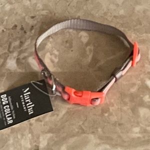 MARTHA STEWART Adjustable Dog Collar Size 14 10”-14”